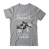 Love More Than Farmer Being A Dad Fathers Day T-Shirt & Hoodie | Teecentury.com