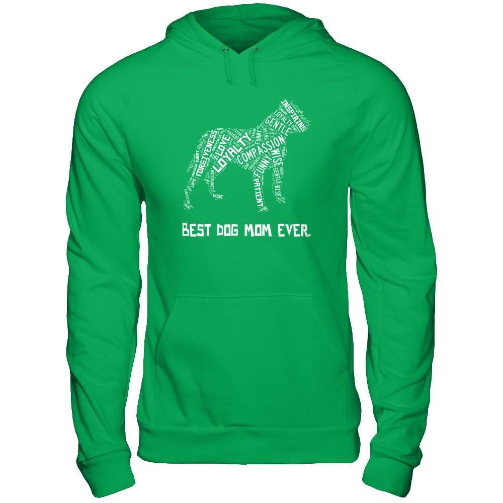 Best Dog Mom Ever Pitbull Lovers T-Shirt & Hoodie | Teecentury.com