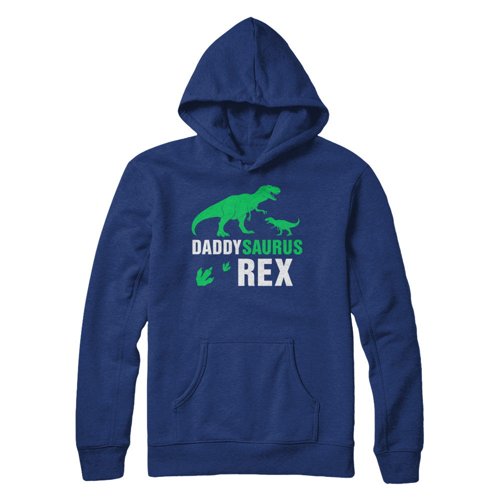 Funny Fathers Day Gift Daddysaurus Dinosaur Rex T-Shirt & Hoodie | Teecentury.com