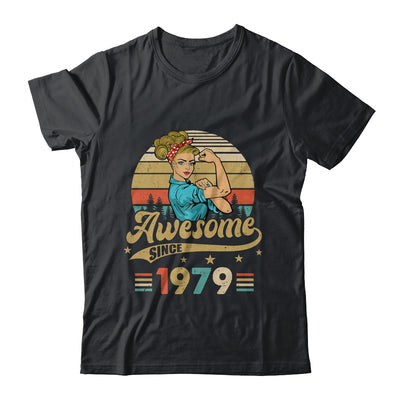 44 Year Old Awesome Since 1979 44th Birthday Women Shirt & Tank Top | teecentury