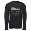 45 Year Old Vintage 1977 Limited Edition 45th Birthday T-Shirt & Hoodie | Teecentury.com