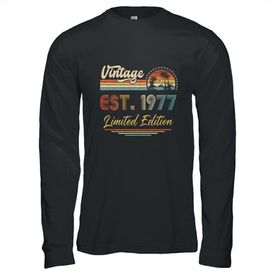45 Year Old Vintage 1977 Limited Edition 45th Birthday T-Shirt & Hoodie | Teecentury.com