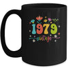 44 Years Old Vintage 1979 44th Birthday Tee Wildflower Mug | teecentury