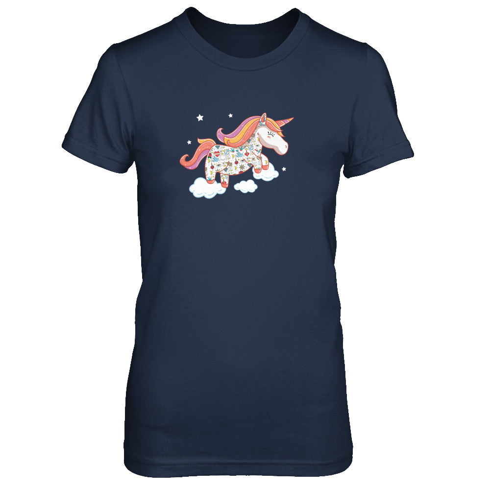 Tattooed Girl Unicorn Tattoos T-Shirt & Tank Top | Teecentury.com