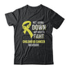 Not Going Down Without A Fight Childhood Cancer Warrior T-Shirt & Hoodie | Teecentury.com