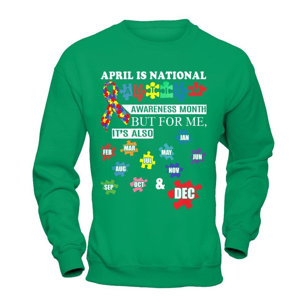April Is National Autism Awareness Month T-Shirt & Hoodie | Teecentury.com