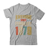 Vintage Retro Awesome Since February 1978 44th Birthday T-Shirt & Hoodie | Teecentury.com