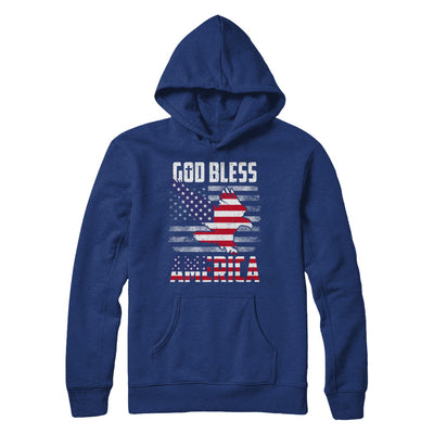 Patriotic God Bless America Flag Eagle 4Th Of July T-Shirt & Hoodie | Teecentury.com