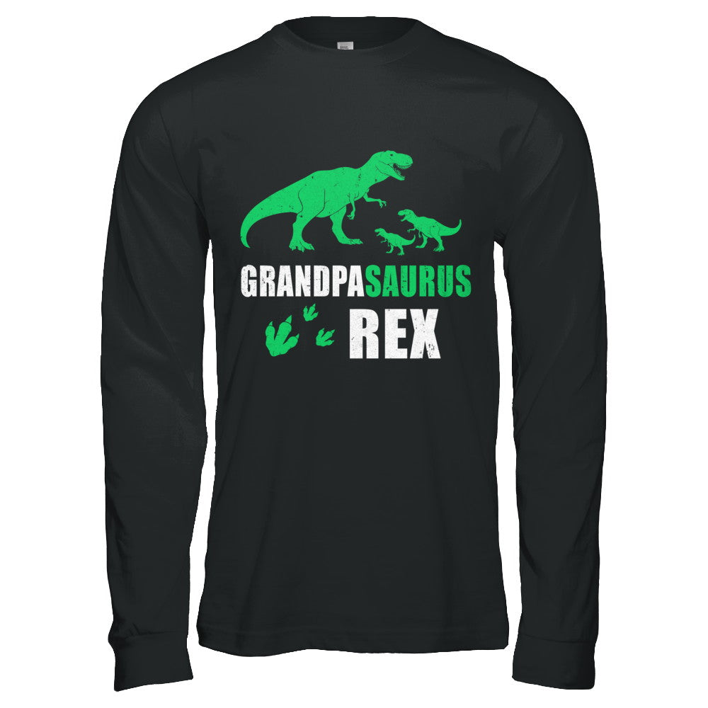 Grandpasaurus Grandpa Saurus Dinosaur T-Rex T-Shirt & Hoodie | Teecentury.com