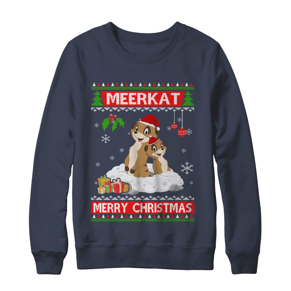 Meerkat Xmas Pajama Ugly Christmas Sweater T-Shirt & Sweatshirt | Teecentury.com