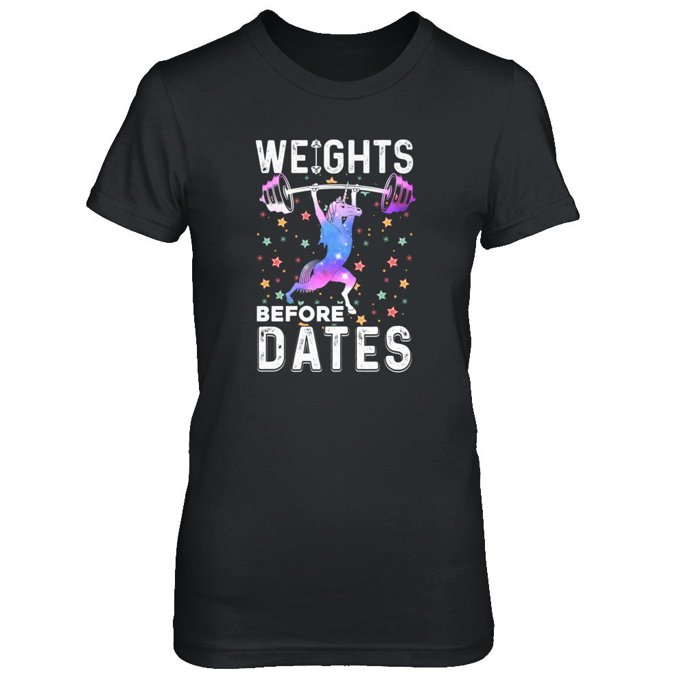 Unicorn lifting weights on sale shirt