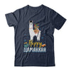 Funny Happy Llamakkah Hanukkah Llama T-Shirt & Sweatshirt | Teecentury.com