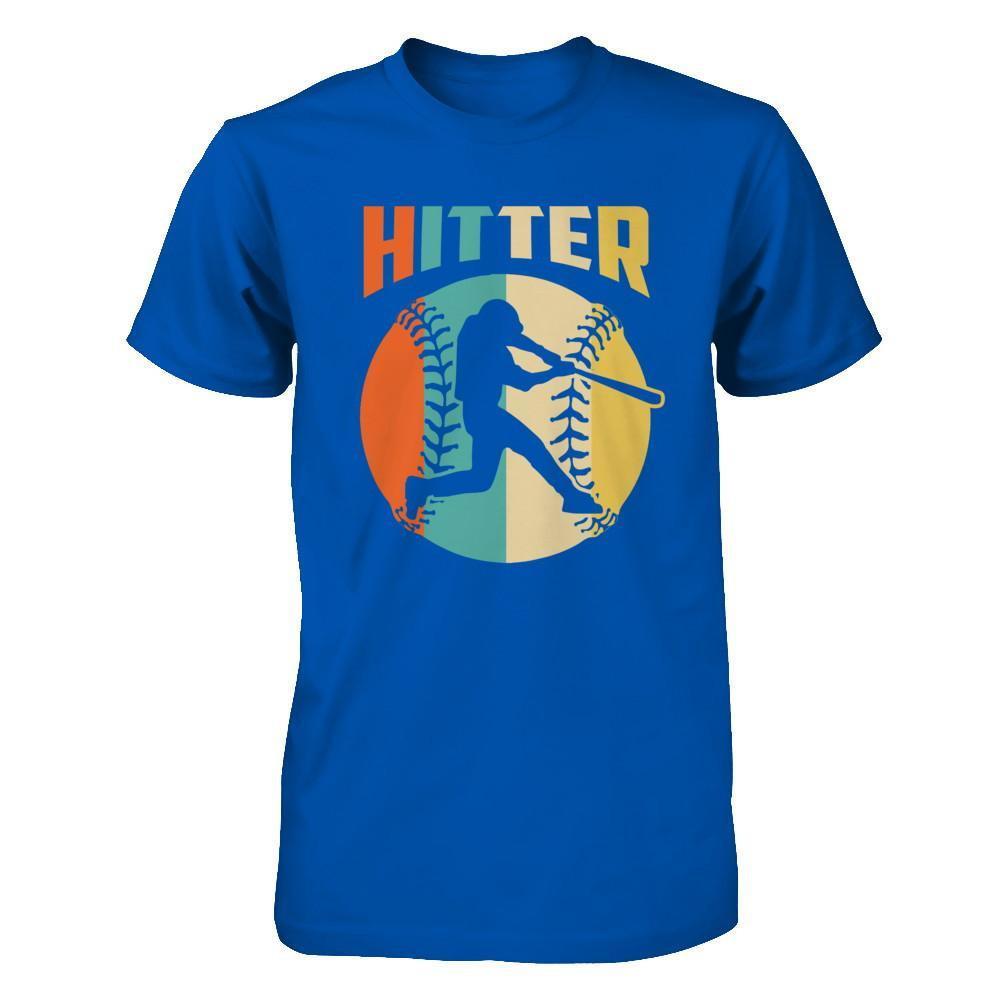Classic Vintage Retro Style Hitter Baseball T-Shirt & Hoodie | Teecentury.com