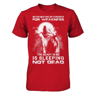 The Wolves The Beast In Me Is Sleeping Not Dead T-Shirt & Hoodie | Teecentury.com