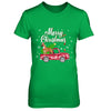 Boxer Rides Red Truck Christmas Pajama T-Shirt & Sweatshirt | Teecentury.com