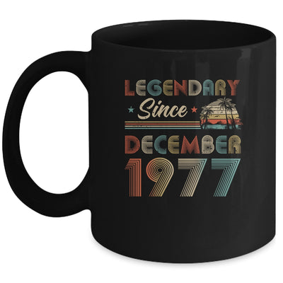 45th Birthday 45 Years Old Legendary Since December 1977 Mug Coffee Mug | Teecentury.com