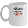 47th Birthday Gifts Women 47 Year Old Fabulous Since 1975 Mug Coffee Mug | Teecentury.com