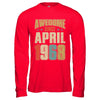 Vintage Retro Awesome Since April 1968 54th Birthday T-Shirt & Hoodie | Teecentury.com
