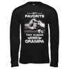 My Favorite Tiny Human Calls Me Grampa T-Shirt & Hoodie | Teecentury.com