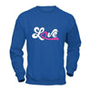 Love Pink Awareness Ribbon T-Shirt & Hoodie | Teecentury.com