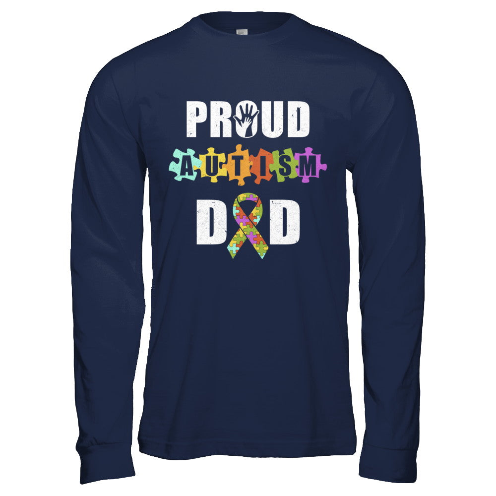 Proud Autism Dad Autism Awareness T-Shirt & Hoodie | Teecentury.com