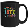 46 Years Old Vintage 1977 46th Birthday Tee Wildflower Mug | teecentury