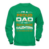 I'm Proud Dad Of Two Freaking Awesome Daughters T-Shirt & Hoodie | Teecentury.com