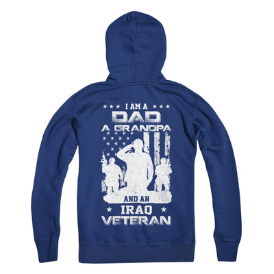 I'm A Dad A Grandpa And An Iraq Veteran T-Shirt & Hoodie | Teecentury.com