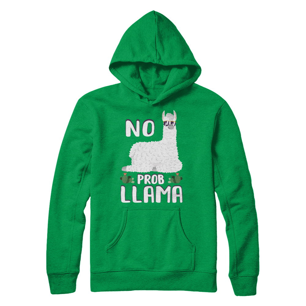 No Prob Llama No Drama Mama Alpaca Llamacorn T-Shirt & Hoodie | Teecentury.com
