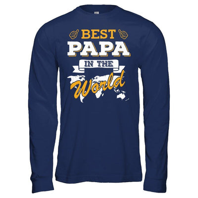 Best Papa In The World T-Shirt & Hoodie | Teecentury.com