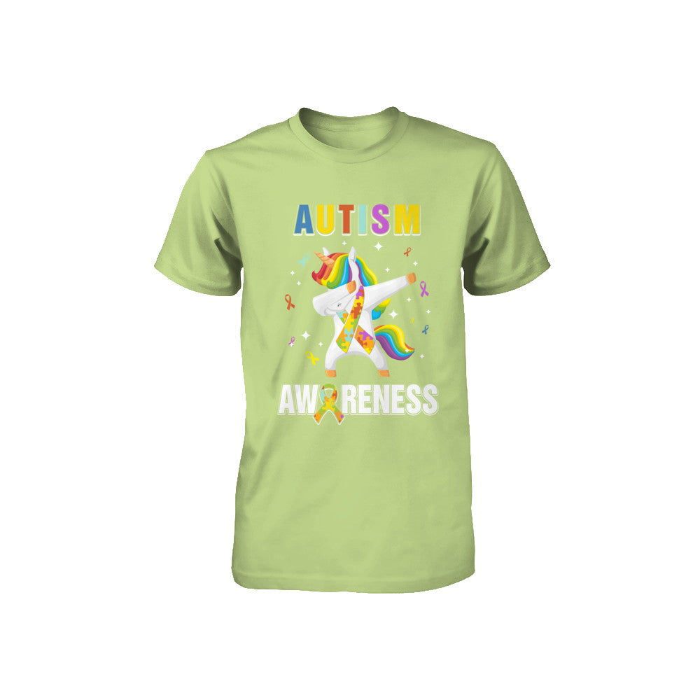 Inspirational Autism Awareness Unicorn Support Youth Youth Shirt | Teecentury.com