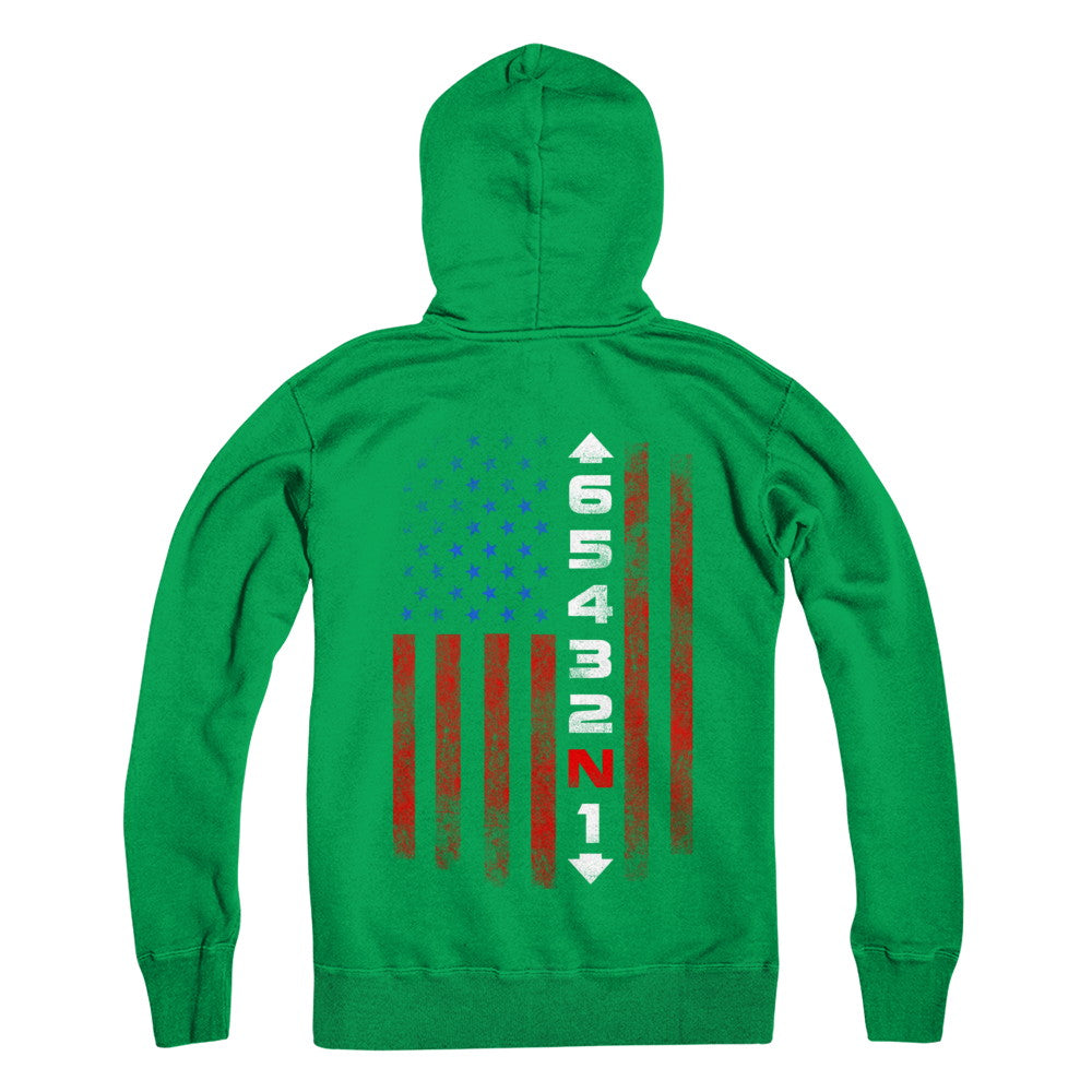 Motorcycle Gears Fun Motorbike American Us Flag T-Shirt & Hoodie | Teecentury.com