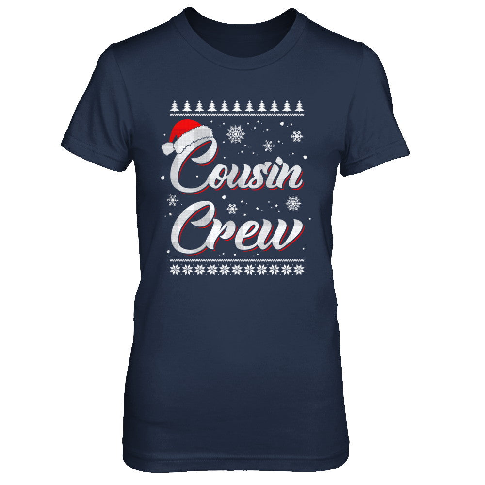 Matching Family Christmas Cousin Crew Ugly Sweater T-Shirt & Hoodie | Teecentury.com