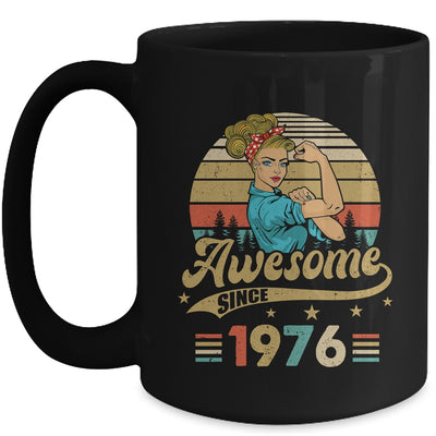 47 Year Old Awesome Since 1976 47th Birthday Women Mug | teecentury