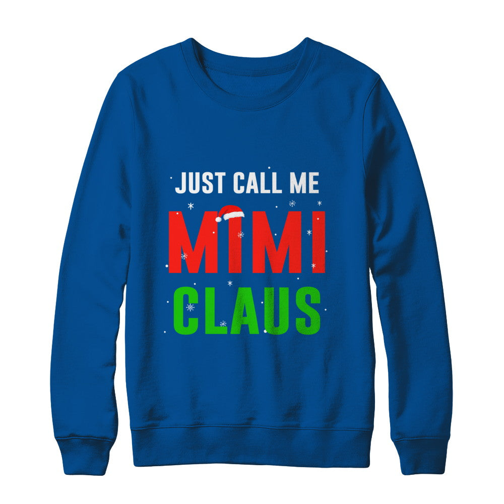 Santa Mimi Claus Matching Family Christmas Pajamas T-Shirt & Sweatshirt | Teecentury.com