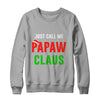 Santa PaPaw Claus Matching Family Christmas Pajamas T-Shirt & Sweatshirt | Teecentury.com