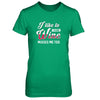 I Like To Think Wine Misses Me Too T-Shirt & Tank Top | Teecentury.com