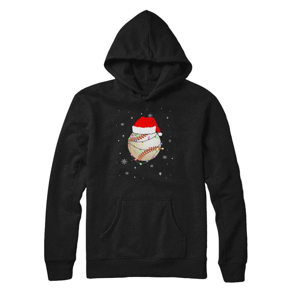 Santa Hat Baseball Christmas Gifts T-Shirt & Sweatshirt | Teecentury.com