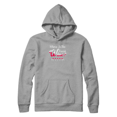 Where Is The Finish Wine T-Shirt & Tank Top | Teecentury.com