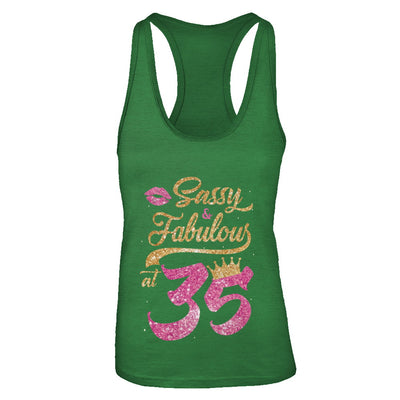 Sassy And Fabulous At 35th 1987 Birthday Gift T-Shirt & Tank Top | Teecentury.com