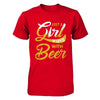 Just A Girl In Love With Beer T-Shirt & Hoodie | Teecentury.com