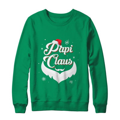 Santa Beard Matching Christmas Pajamas Papi Claus T-Shirt & Sweatshirt | Teecentury.com