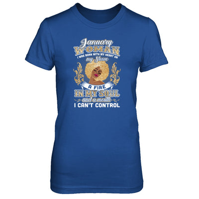 I'm A January Woman Funny Birthday T-Shirt & Tank Top | Teecentury.com