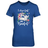 I Drive Fast And Barefoot Funny Sewing Quilting Fabric T-Shirt & Tank Top | Teecentury.com