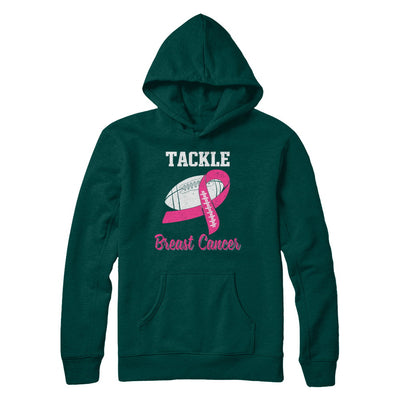 Football Survivor Tackle Pink Breast Cancer Awareness T-Shirt & Hoodie | Teecentury.com