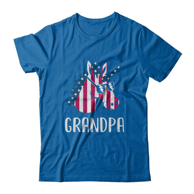 Patriotic Grandpa Unicorn Americorn 4Th Of July T-Shirt & Hoodie | Teecentury.com