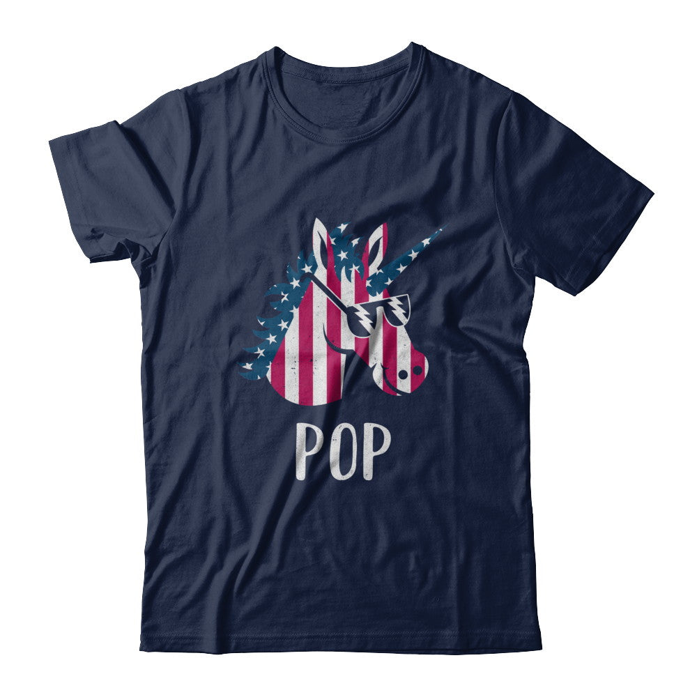 Patriotic Pop Unicorn Americorn 4Th Of July T-Shirt & Hoodie | Teecentury.com