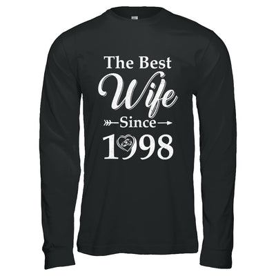 24th Married Together Anniversary Since 1998 Husband Wife T-Shirt & Hoodie | Teecentury.com