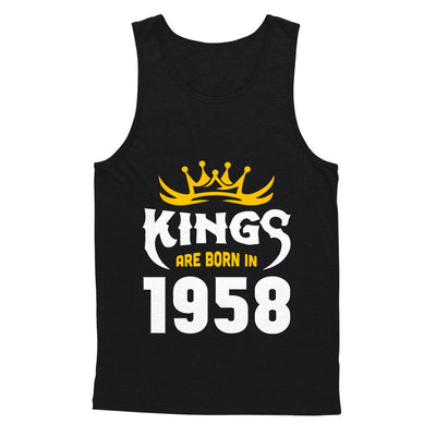 Kings Are Born In 1958 Birthday Gift T-Shirt & Hoodie | Teecentury.com