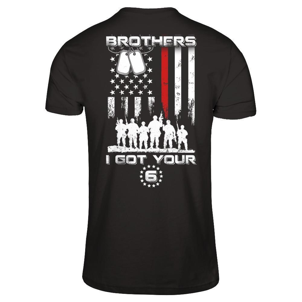Brothers I Got Your Six Veteran T-Shirt & Hoodie | Teecentury.com